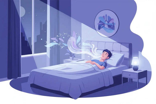 Infographic showing top causes of breathing problems at night in 2026 guide