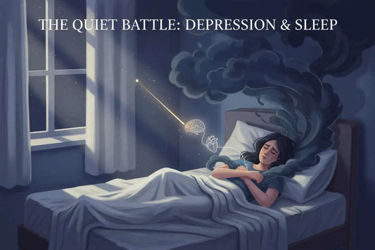 Depression and sleep connection infographic 2026