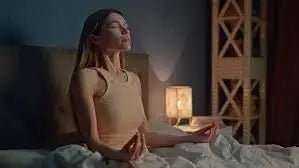 athlete sleeping peacefully for sport and exercise recovery after workout
