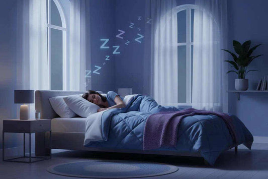 diagram showing physical and lifestyle causes of snoring including blocked airways, sleeping position, and alcohol consumption